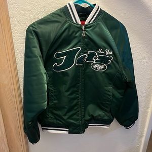 Vintage Green ReeBok Sports Jacket NY JETS size SMALL